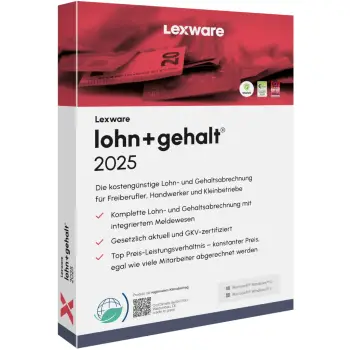 ESD Software Lexware Lohn+Gehalt 2025 – 1 Device. 1 Year – ESD-DownloadESD
