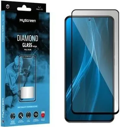 Xham mbrojtës MyScreen Diamond Glass Edge për Xiaomi 15, i zi - 1
