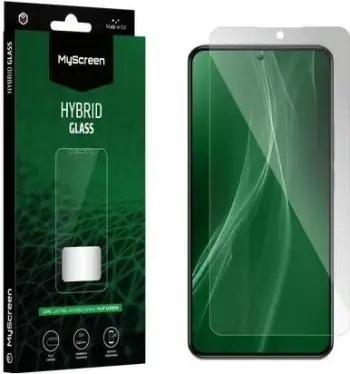 Xham mbrojtës MyScreen Hybrid Glass për Samsung Galaxy A34 transparent