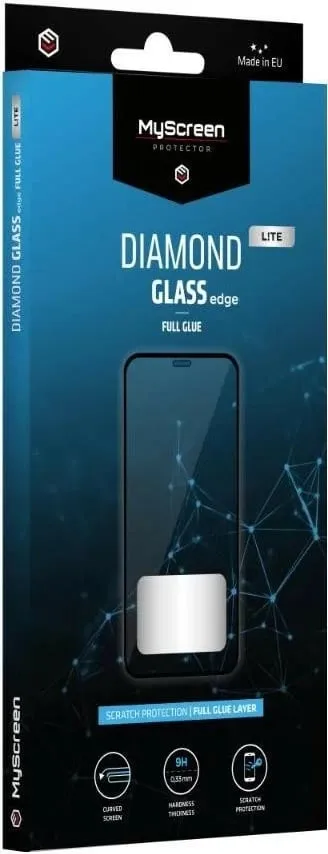 Mbështjellës ekranit MyScreen Diamond Glass Lite Edge Full Glue për Samsung Galaxy A15 5G, transparent - 1