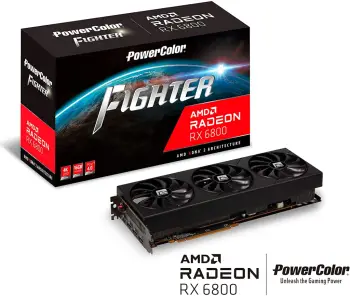 Kartë grafike PowerColor Fighter AMD Radeon RX 6800