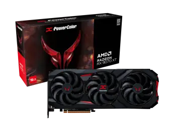 Kartelë grafike PowerColor Red Devil RX9070XT 16G OC SE, 16 GB, E zezë