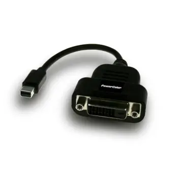 PowerColor Active Mini DisplayPort to DVI (Single-Link) Adapter