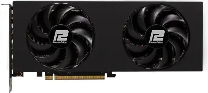 Kartelë grafike PowerColor RX 7700 XT 12G-P, 12 GB GDDR6, e zezë - 1
