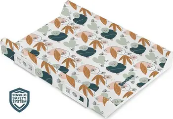 Shtresë ndërrimi Sensillo Rigid Changing Mat Safety, 70 cm, Platinum Leaves
