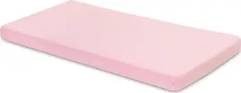 Çarçaf krevati për bebe Sensillo Jersey Deluxe, 120x60 cm, pambuk, rozë