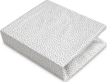 Çarçaf krevati për fëmijë Sensillo Printed Sheet Dots, 60x120cm, pambuk, shumëngjyrësh