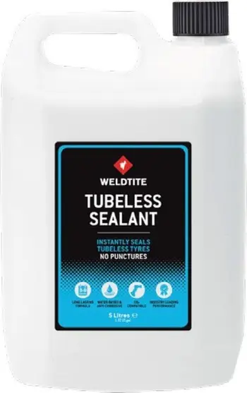 Solucion për goma tubeless Weldtite Sealant, 5L, deri në 40°C nën zero, i bardhë