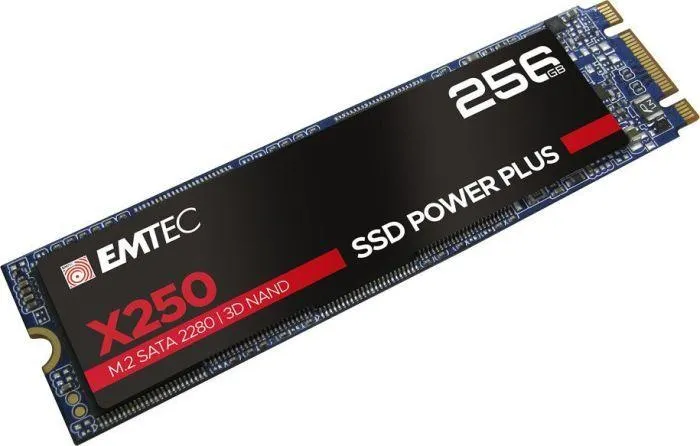 Disk SSD Emtec X250, 256GB, M.2 2280 SATA III - 1