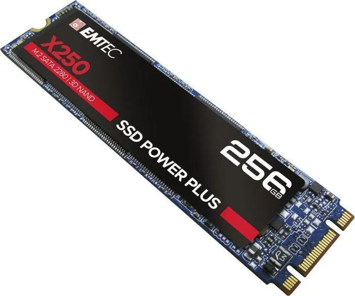Disk SSD Emtec X250, 256GB, M.2 2280 SATA III - 2