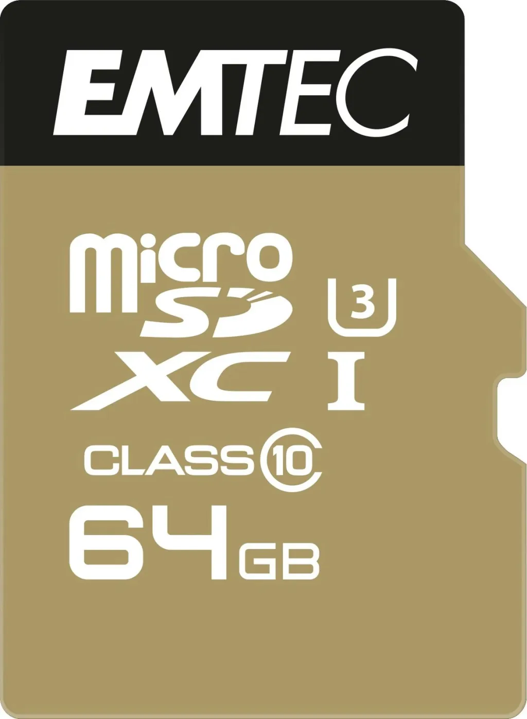 MicroSDXC EMTEC ECMSDM64GXC10SP 64GB Class 10 zi/kafe - 1