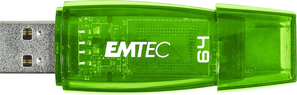 USB stick EMTEC C410 64GB, e gjelbër - 3