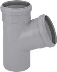 Tub T Magnaplast 87 ° HETA 50mm për ujëra të brendshëm - 1