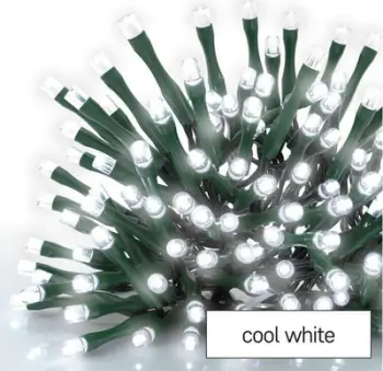 Drita festive Emos, 100 LED, 5 m, e bardhë e ftohtë