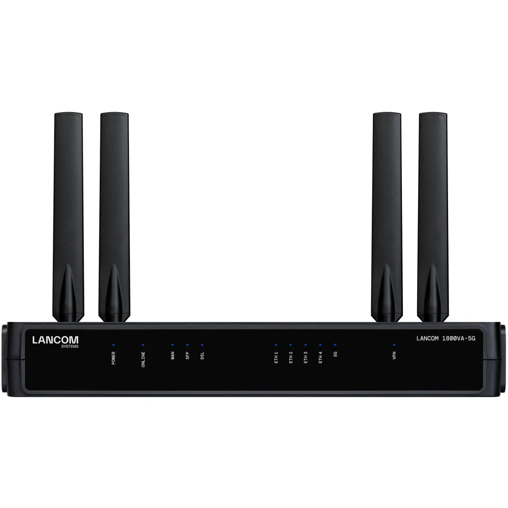 Router SD-WAN LANCOM 1800VA-5G, 5 porte LAN, 5G, VPN, i zi - 1