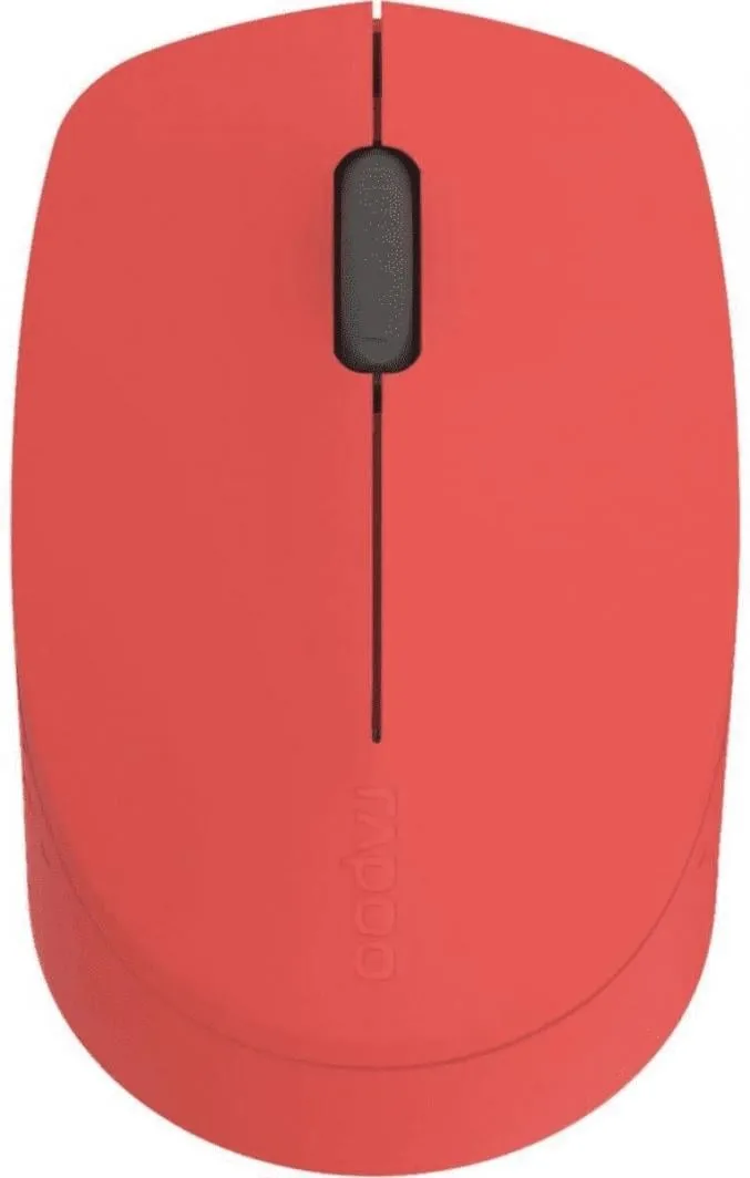 Maus Rapoo M100, wireless, Bluetooth, USB, i kuq - 1