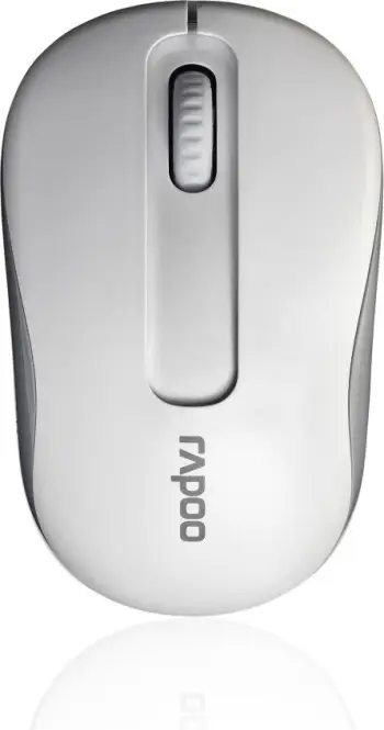 Maus Rapoo M10PLUS, wireless, USB, i bardhë