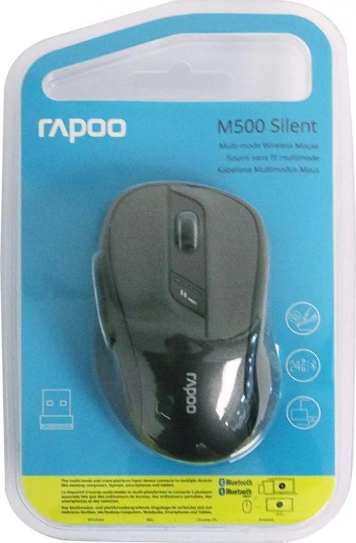 Maus Rapoo M500, wireless, USB, i zi - 8