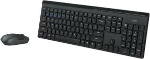 Set tastierë dhe maus Rapoo 8110M, pa kabllo, i zi - 3