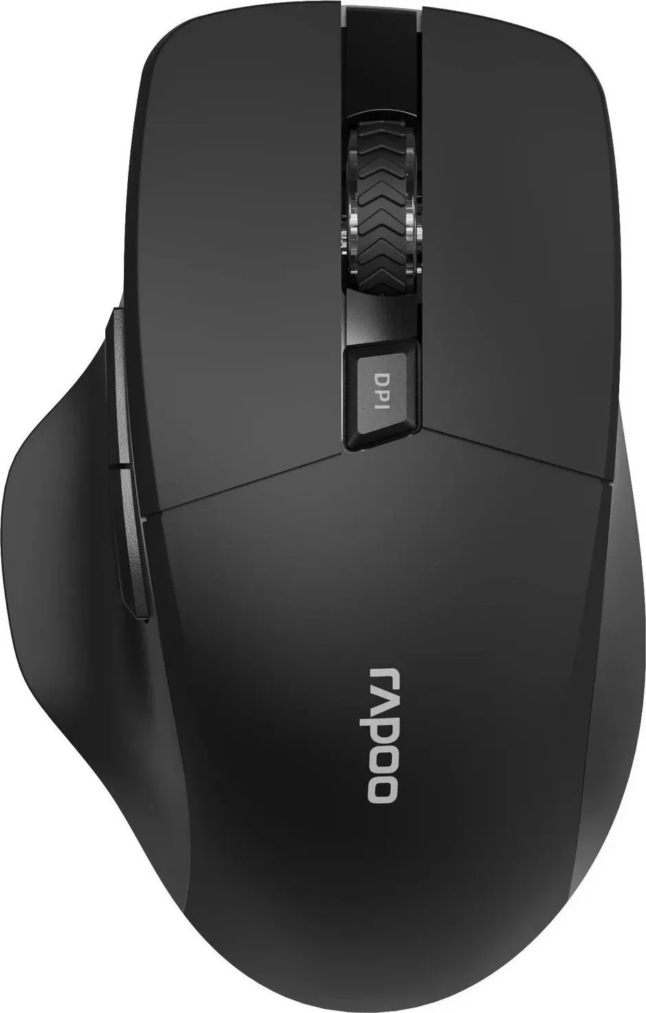 Maus ergonomik Rapoo M610, pa tela, Bluetooth/2.4 GHz, i zi - 1