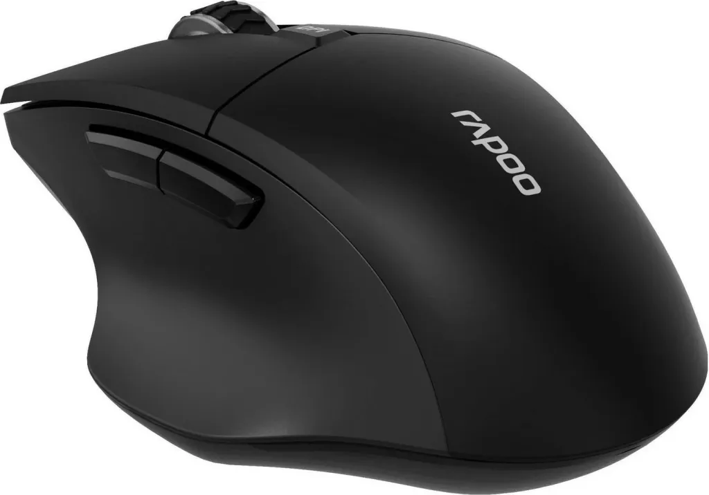 Maus ergonomik Rapoo M610, pa tela, Bluetooth/2.4 GHz, i zi - 4