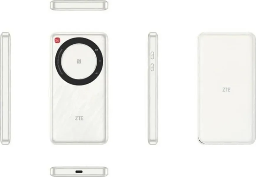 Router ZTE U30 Air, 5G, i bardhë - 2
