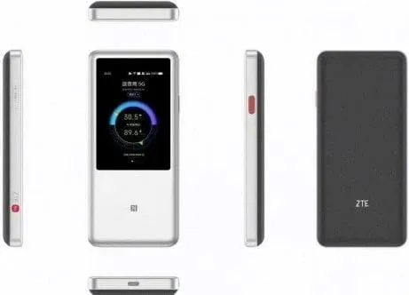 Ruter portabël ZTE U60 Pro, 10000 mAh, i bardhë - 1
