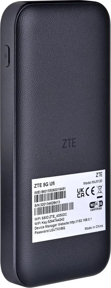 Router ZTE MU5120, ngjyrë gri e errët - 4