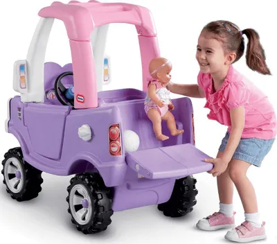 Lodër makinë Little Tikes, e vjollce - 2