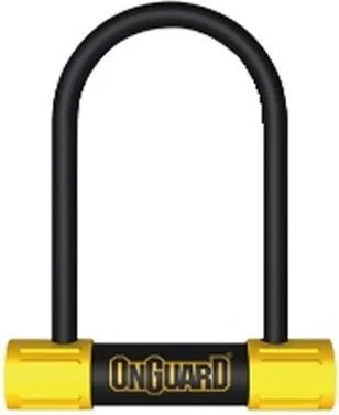 Kyç për biçikletë OnGuard, i zi/i verdhë - 1