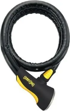 Kyç biçiklete OnGuard Rottweiler 8024, zinxhir çeliku 120cm, diametër 25mm, i zi