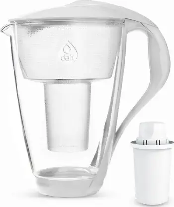Enë filtri Dafi Crystal LED, e bardhë