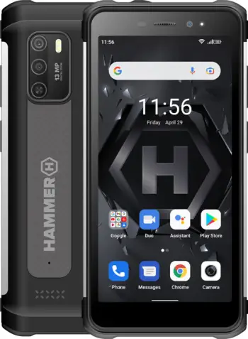 Celular myPhone Hammer Iron 4, 5.5" HD+, 4GB RAM, 32GB, i argjendtë