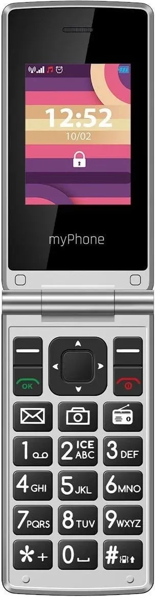 Celular myPhone Tango LTE, me 128 memorje të brendshme, ngjyrë e zezë - 1