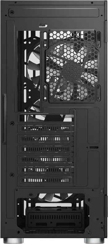 Kasë Montech X3 Mesh Mid Tower, RGB, Tempered Glass, e zezë - 6