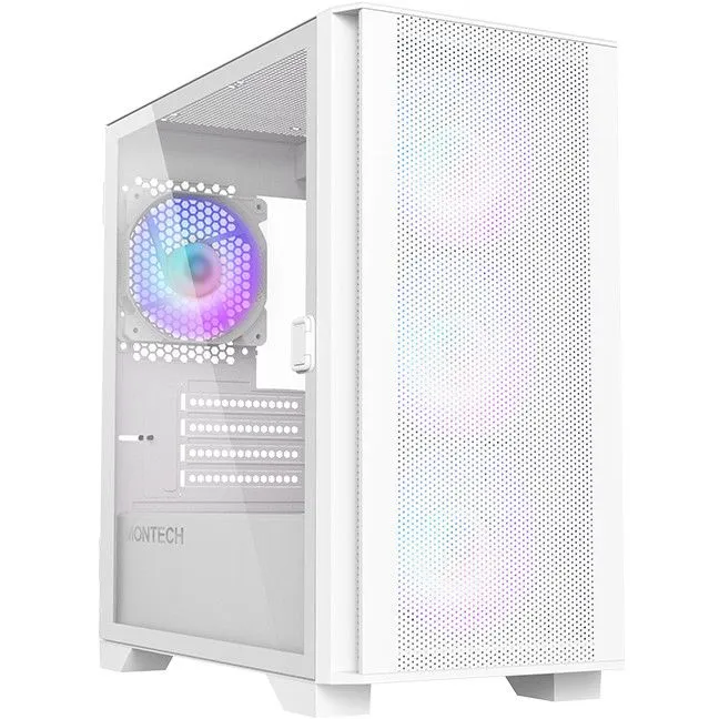 Kasë Midi Montech AIR 100 ARGB TG – Bardhë - 1