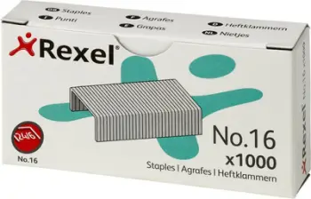 Kapëse për letra Rexel 24/6, 1000 copë