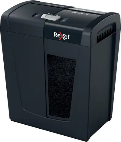 Grirëse letrash Rexel Secure X10, P-4, e zezë - 9
