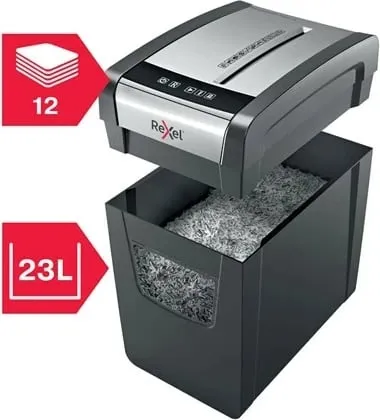 Grirës i dokumenteve Rexel Momentum X312-SL, i zi - 6