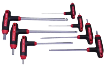 Set kaçavidash T Würth, REDSTRIPE, kokë sferike, 7copë