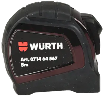 Metër xhepi, Würth Premium, 25mm, L5m
