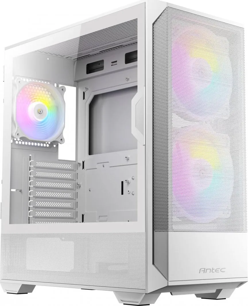 Kasë Antec NX416L ARGB, e bardhë, Midi Tower - 1