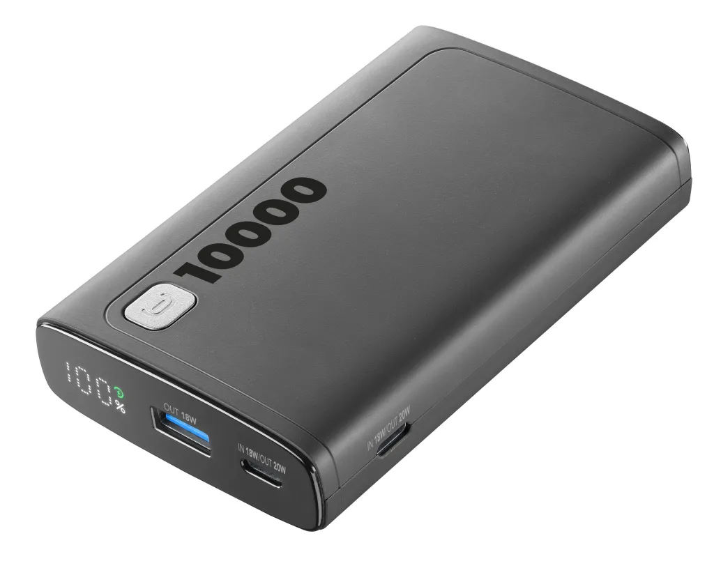 Powerbank Cellularline Elite, 10000mAh, 20W, i zi - 1