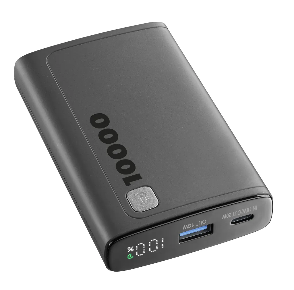 Powerbank Cellularline Elite, 10000mAh, 20W, i zi - 2