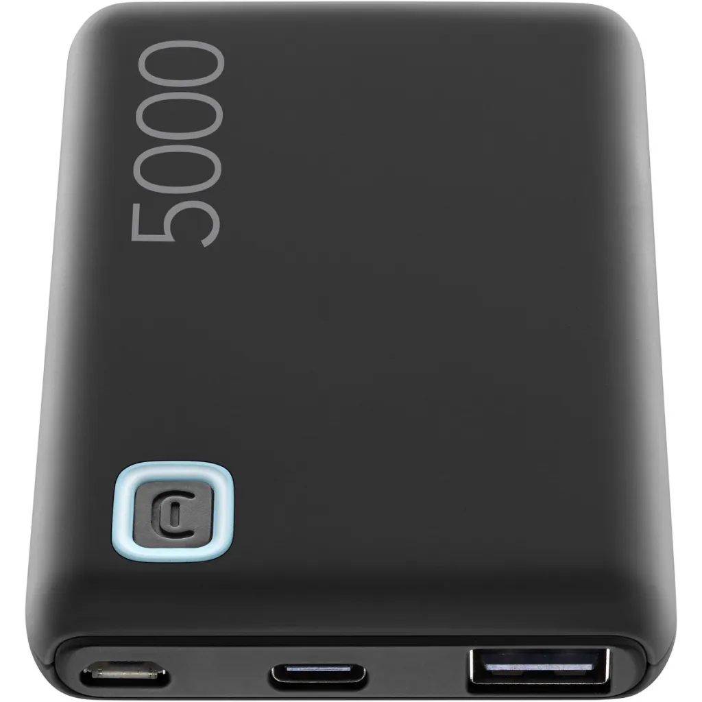Powerbank Cellularline essence PBESSENCE5000K, 5000Mah 12W, i zi - 1