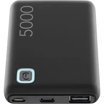 Powerbank Cellularline essence PBESSENCE5000K, 5000Mah 12W, i zi