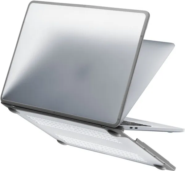 Mbrojtëse Cellularline Matt Hard Shell për Apple MacBook Pro 16'' (2021), transparente - 1