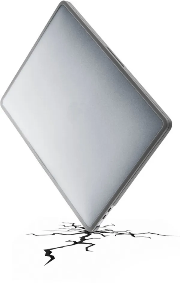 Mbrojtëse Cellularline Matt Hard Shell për Apple MacBook Pro 16'' (2021), transparente - 9