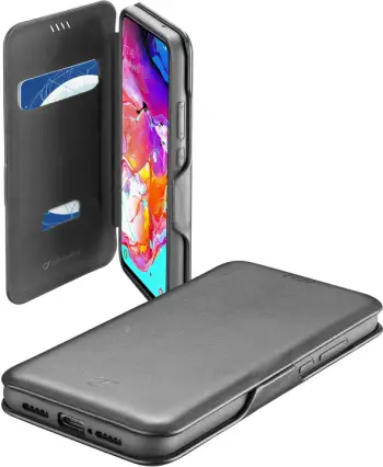 Këllëf mbrojtës Cellularline Clutch për Samsung Galaxy A71, i zi
