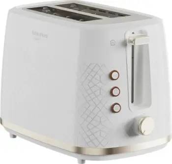 Tostier Taurus Fusion Crunch 960707000, 2 feta, 800 W, i bardhë